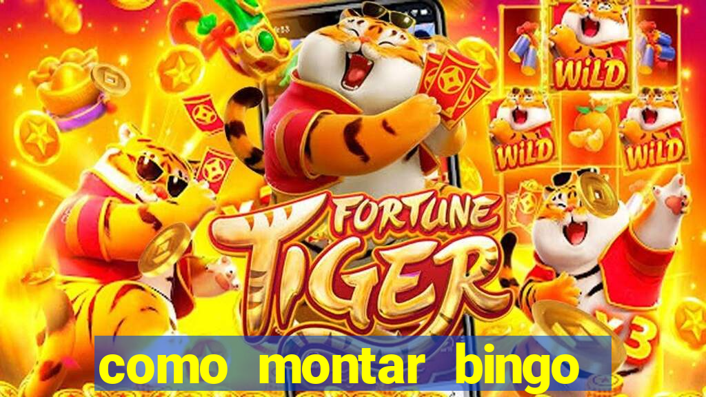 como montar bingo brinquedos toia